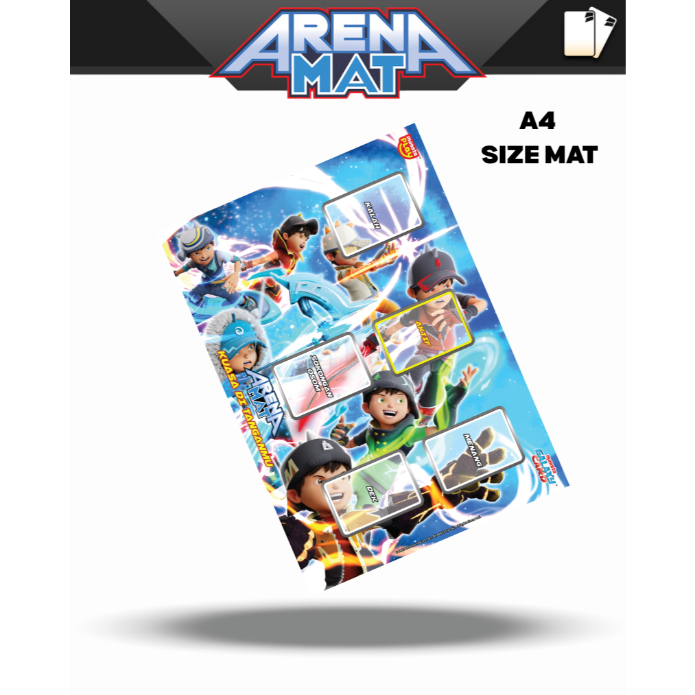 Monsta Galaxy Card Arena Mat BoBoiBoy Power 7