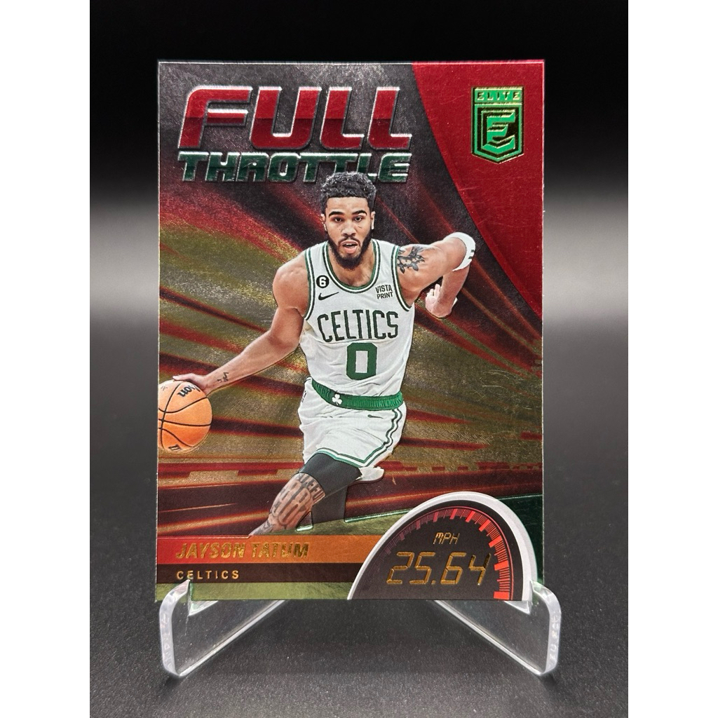 Panini Nba Card 22-23 Elite Jayson Tatum คันเร่งเต็ม