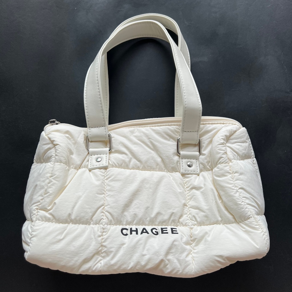Chagee Tianjin Hebei Limited Down Bag | 王เหม่ยเหม่ย茶 纯棉秋冬新款羽绒包