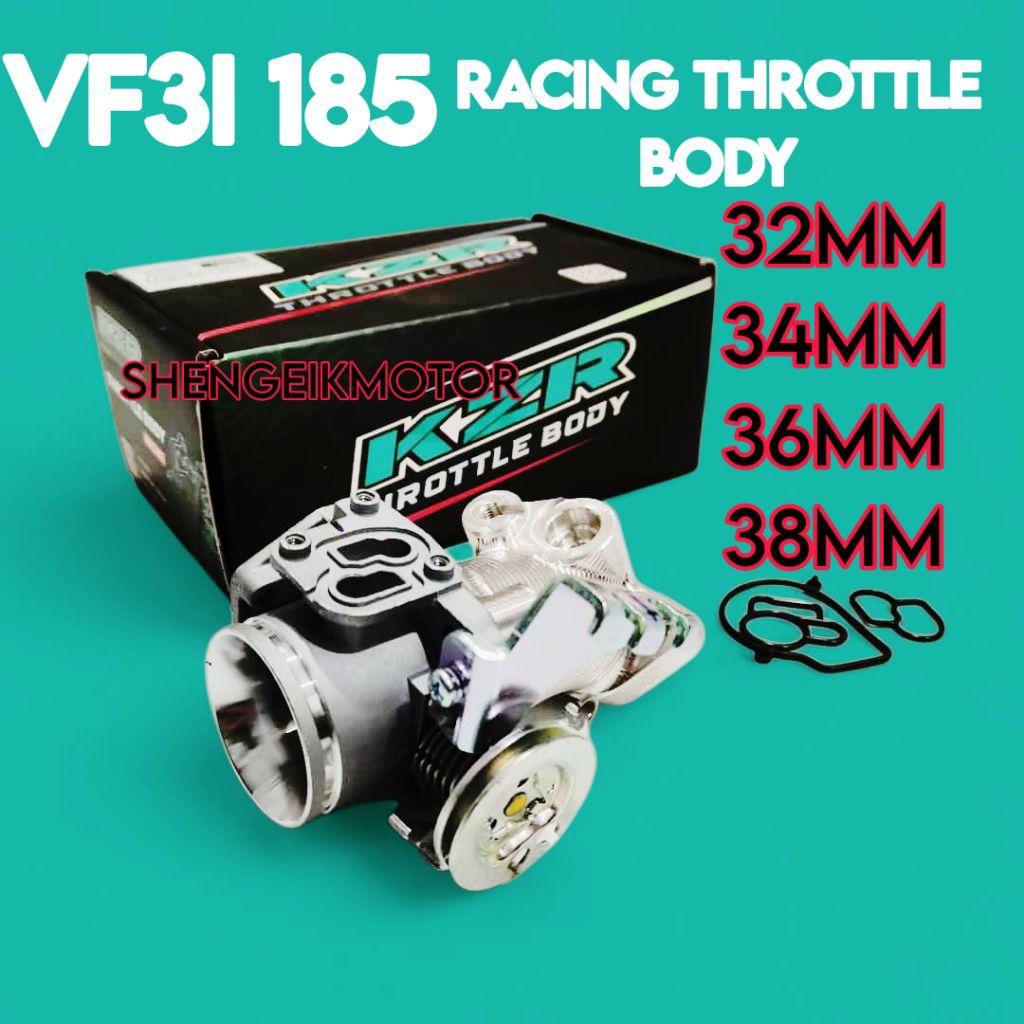 VF3I 185 RACING THROTTLE BODY KZR 32MM 34MM 36MM 38MM tb kzr vf3i