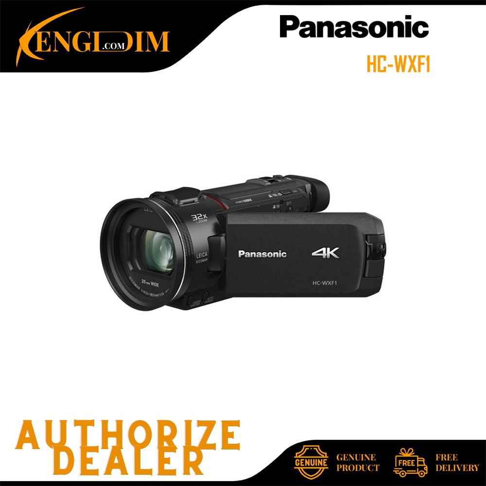 Panasonic HC-WXF1 WXXF1 UHD กล้องวีดีโอ 4K พร้อมจับภาพ Twin & Multicamera