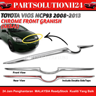 TOYOTA VIOS NCP93 XP90 2008-2013 FRONT GRILL CHROME LINING /…