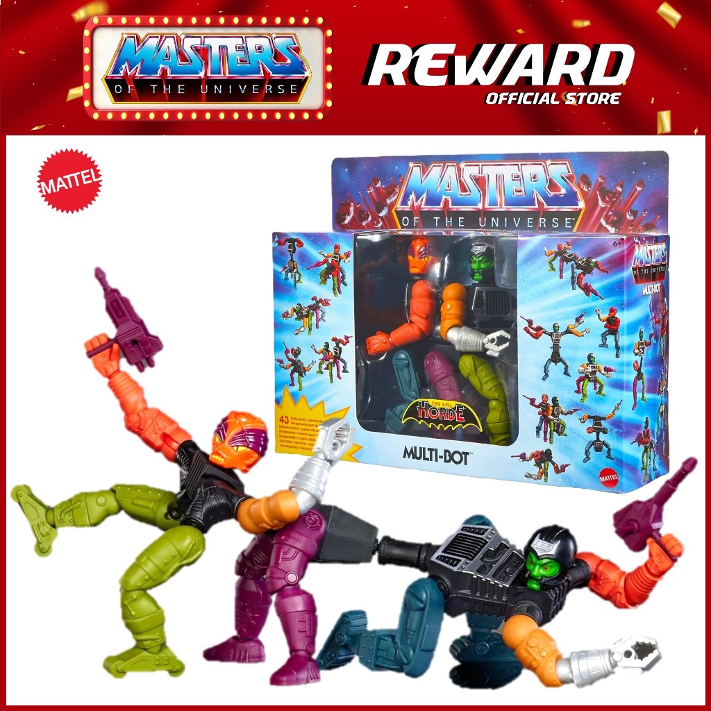 Masters of the Universe Origins Multi-Bot Deluxe Action Figure (Mattel JKC46)