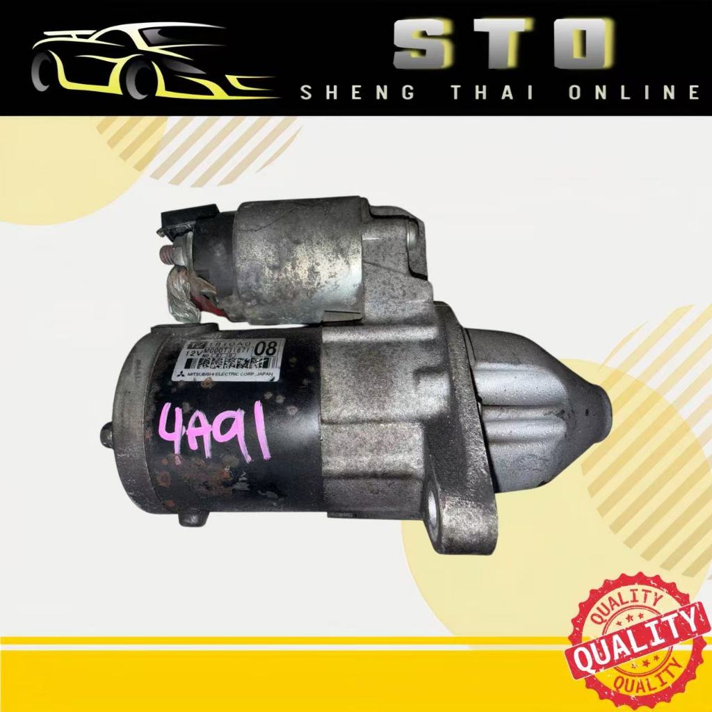 MITSUBISHI COLT ENGINE STARTER สําหรับ 4A90 4A91 1.5CC AUTO JAPAN