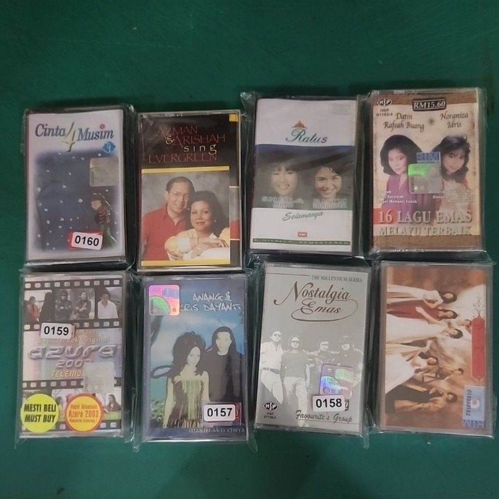 เทปคาสเซ็ทเกษตร Melayu ASURA/ KRIS/AZMAN/ FAVOURITE GROUP/ RAFEAH/ DANGDUT
