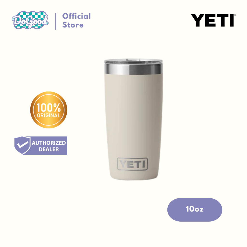 YETI RAMBLER 10OZ TUMBLER พร้อม MAGSLIDER LID
