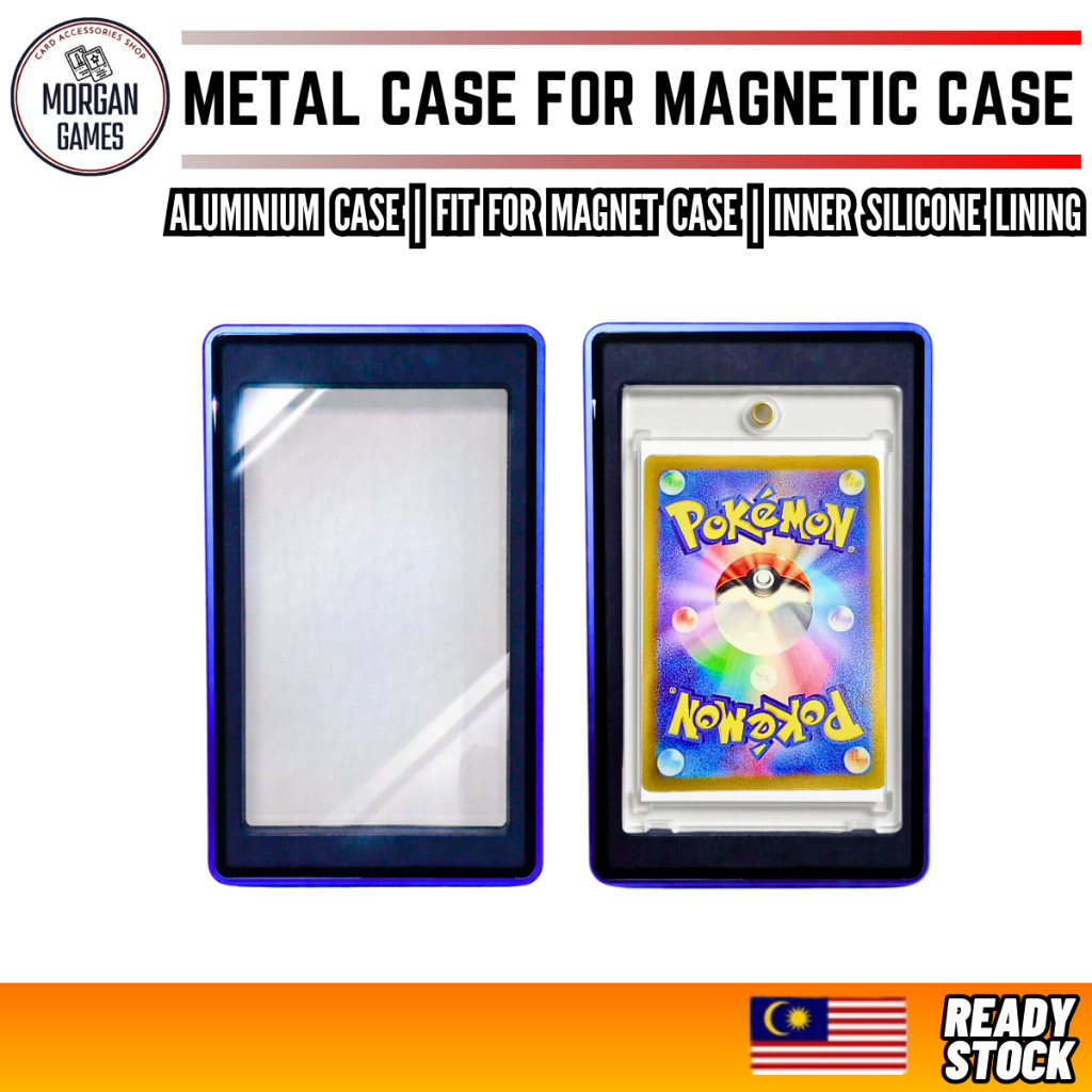 【Morgan Games】[Ready Stock] Metal Case for Magnetic Case – Aluminium Protective Case