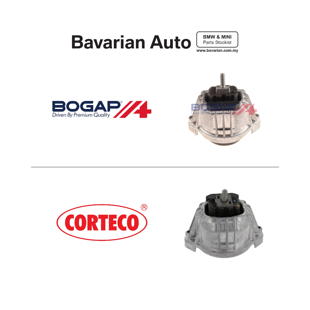 BOGAP เครื่องยนต์ซ้าย เครื่องยนต์ BMW N20/N43/N45/N45N/N46/N46N46N 22116768853