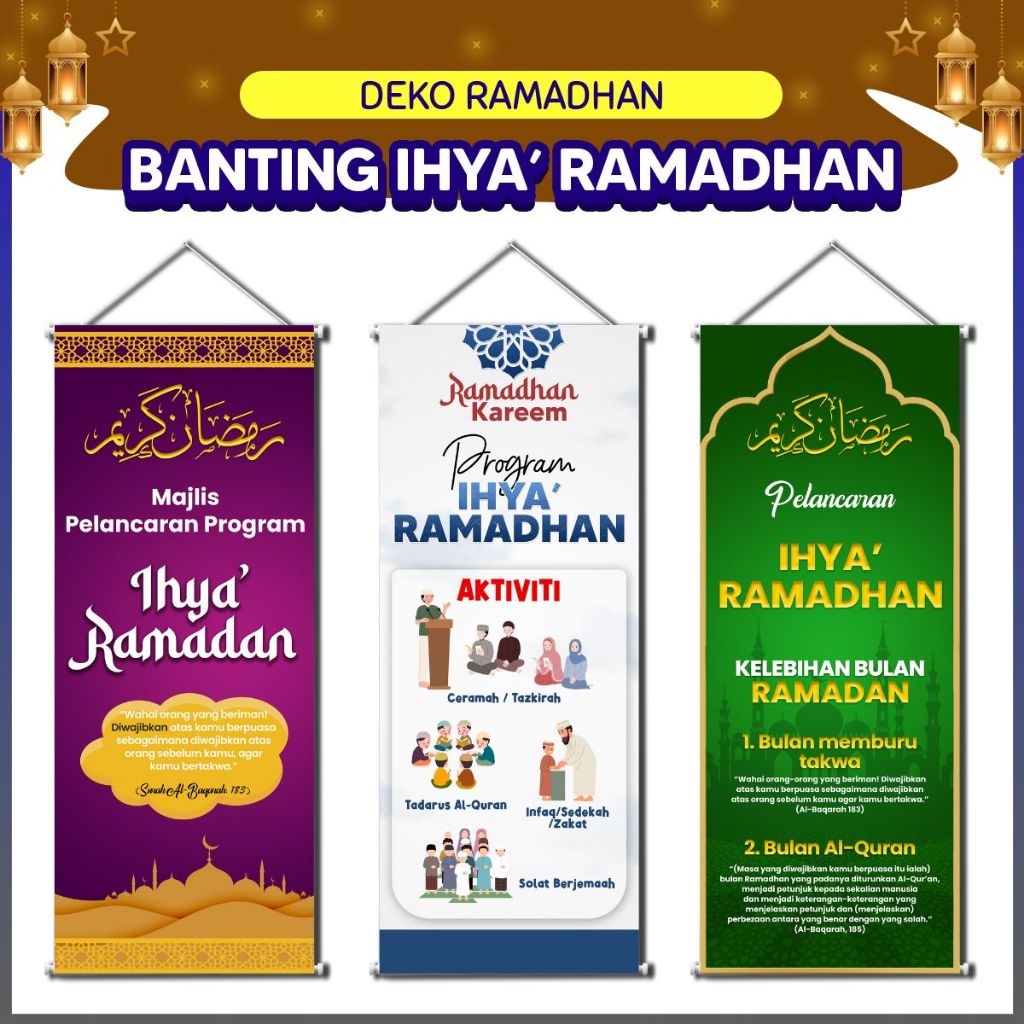 BUNTING PROGRAM IHYA RAMADHAN 2026 SATISFIED PROGRAM