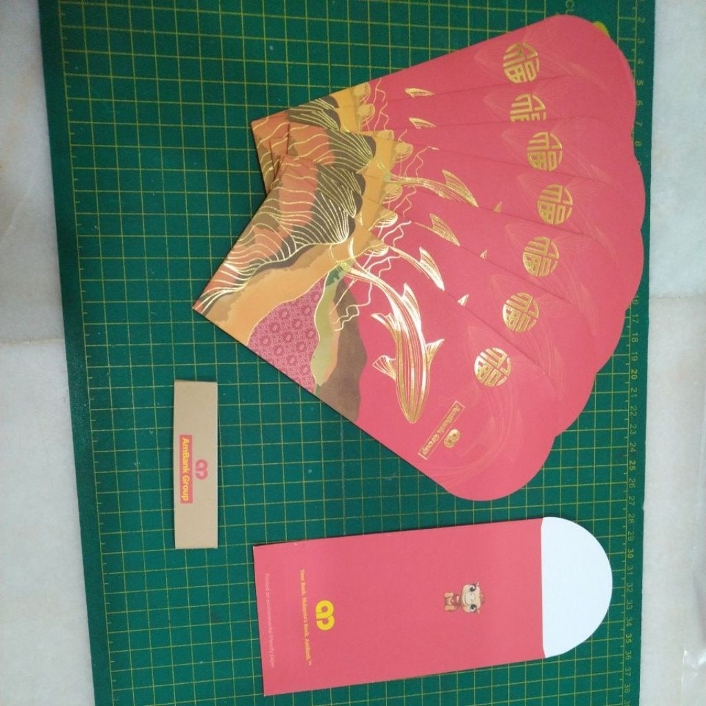 Ambank 2026 Ang pow ซองแดง 8 ชิ้น