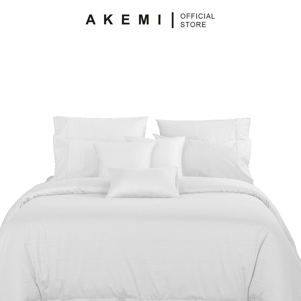 ชุดผ้าปูที่นอนผ้าฝ้าย AKEMI (คิง)