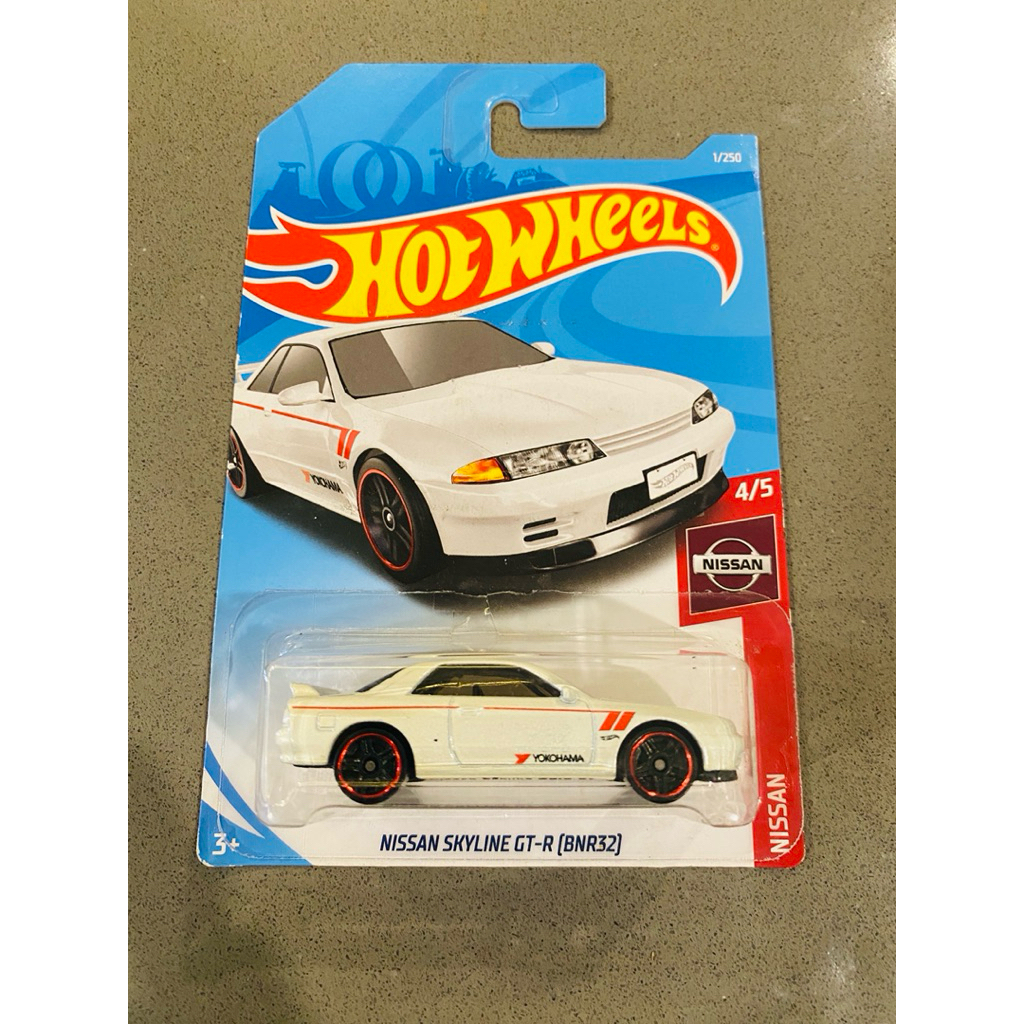 2019 ล้อร้อน Nissan Skyline GT-R (BNR32) รถDiecast R32