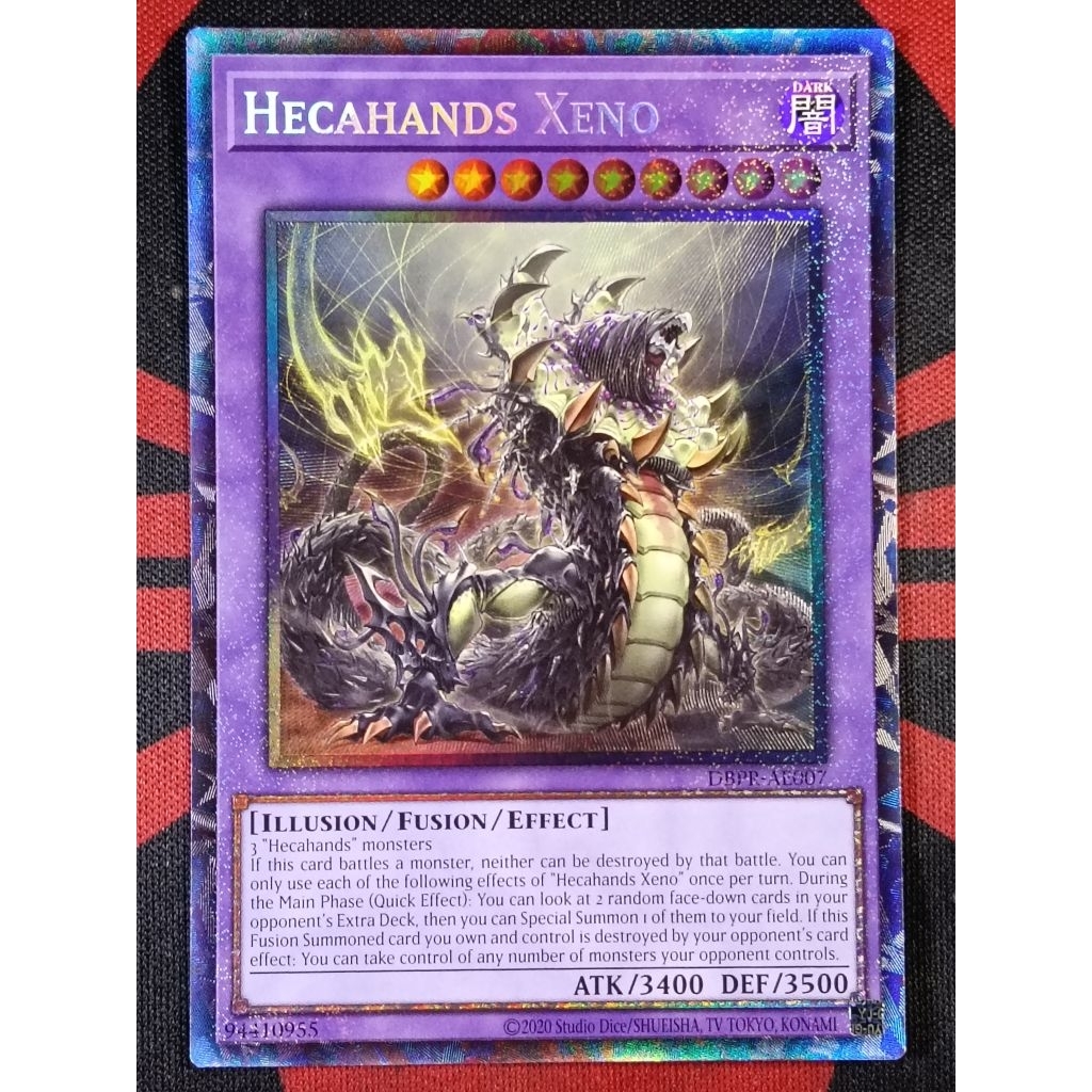 YUGIOH KONAMI DBPR-AE007 Necahands Xeno (CR)