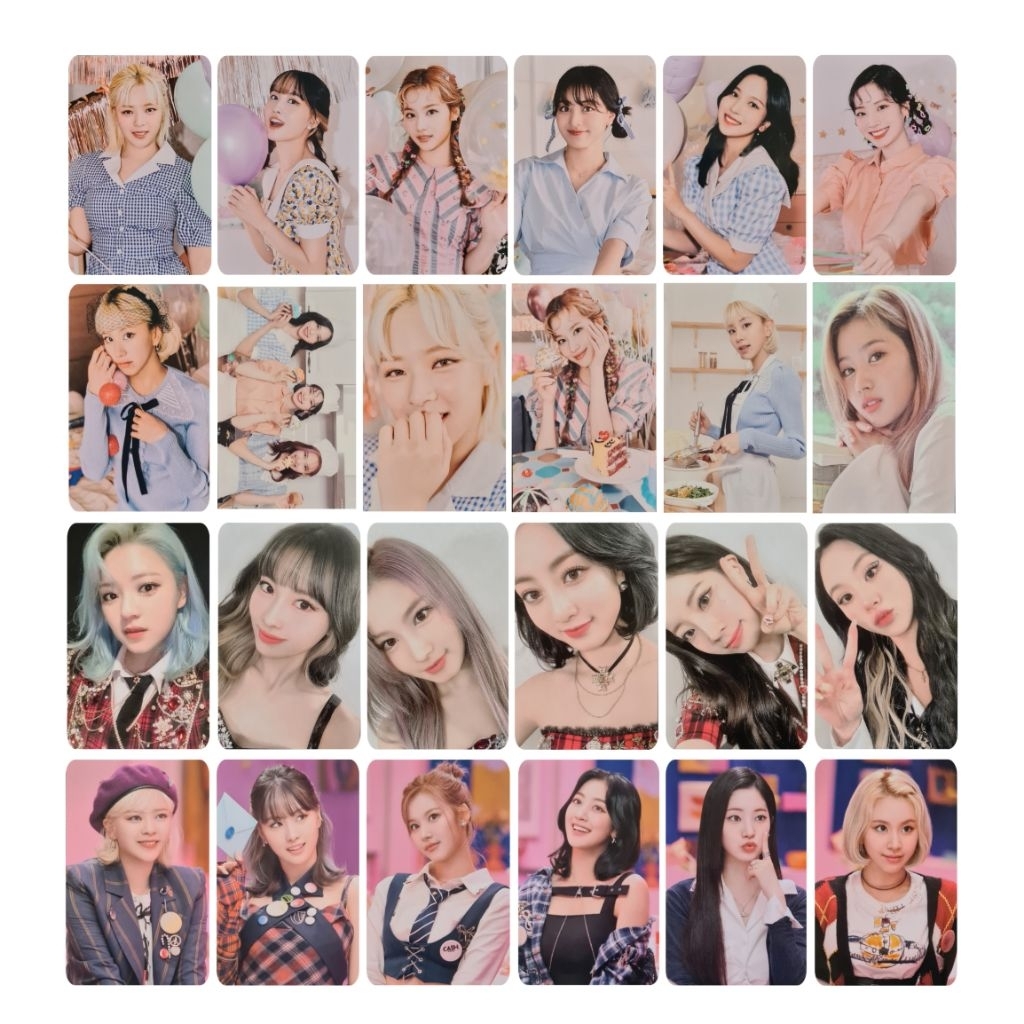 TWICE MERCHANDISE & DVD PHOTOCARD