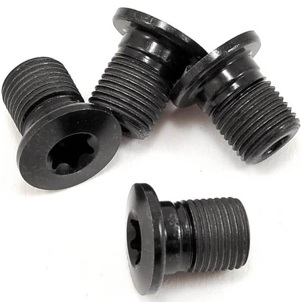 4pcs Chainring Bolts สําหรับ Shimano Ultegra R8000 R8100 & Dura-Ace R9100 R9200 Crankset