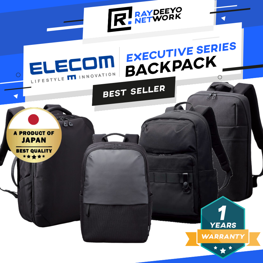 Elecom Executive Series Laptop Backpack [15.6" Business Bag & Water Repellent]