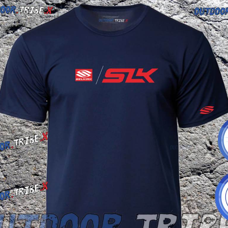 SELKIRKS SLK PICKLEBALL SHIRT PADDLE TENNIS COURT BADMINTON RUNNING MICROFIBER DRIFIT เสื้อ
