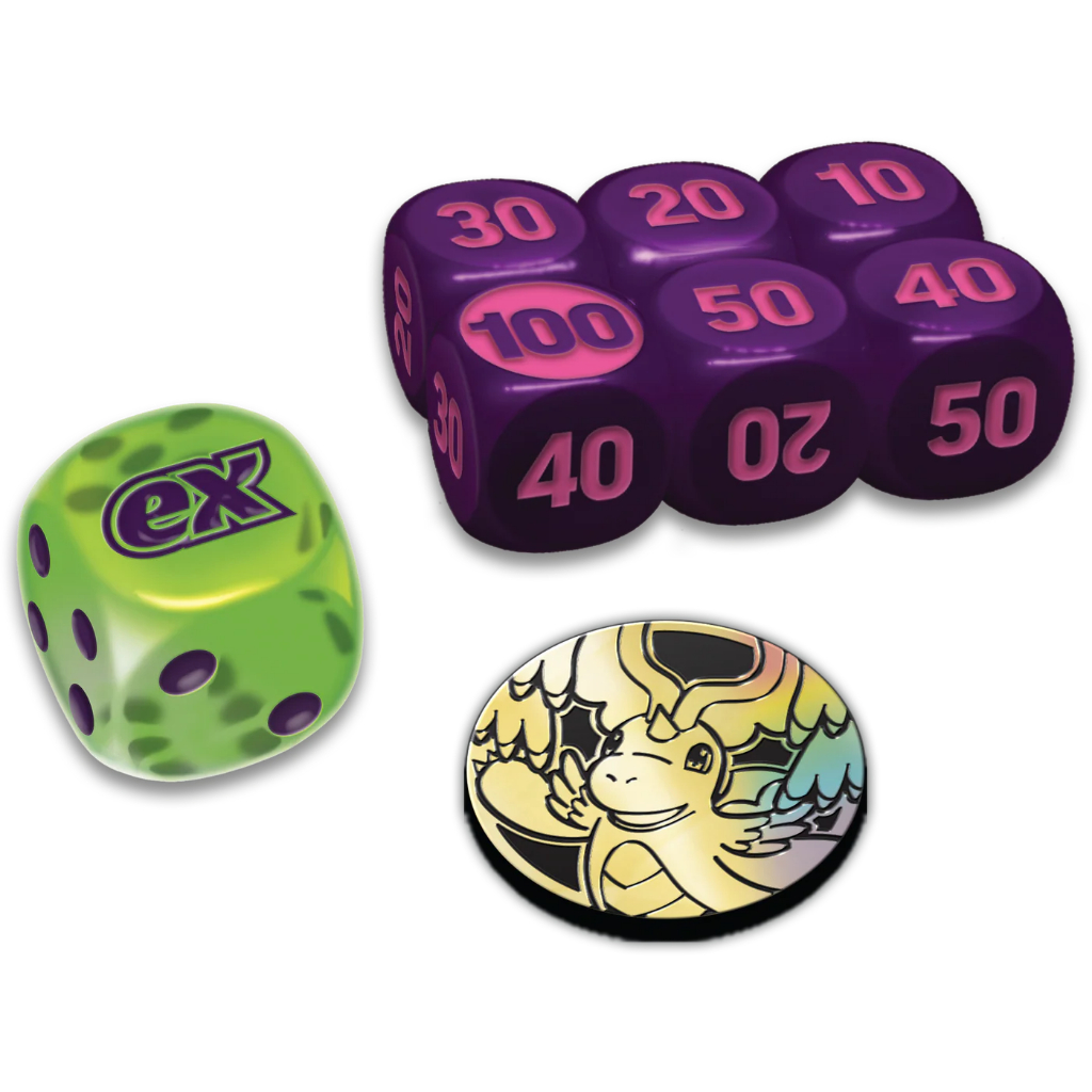 เหรียญโปเกมอน ETB Dice & Pokemon