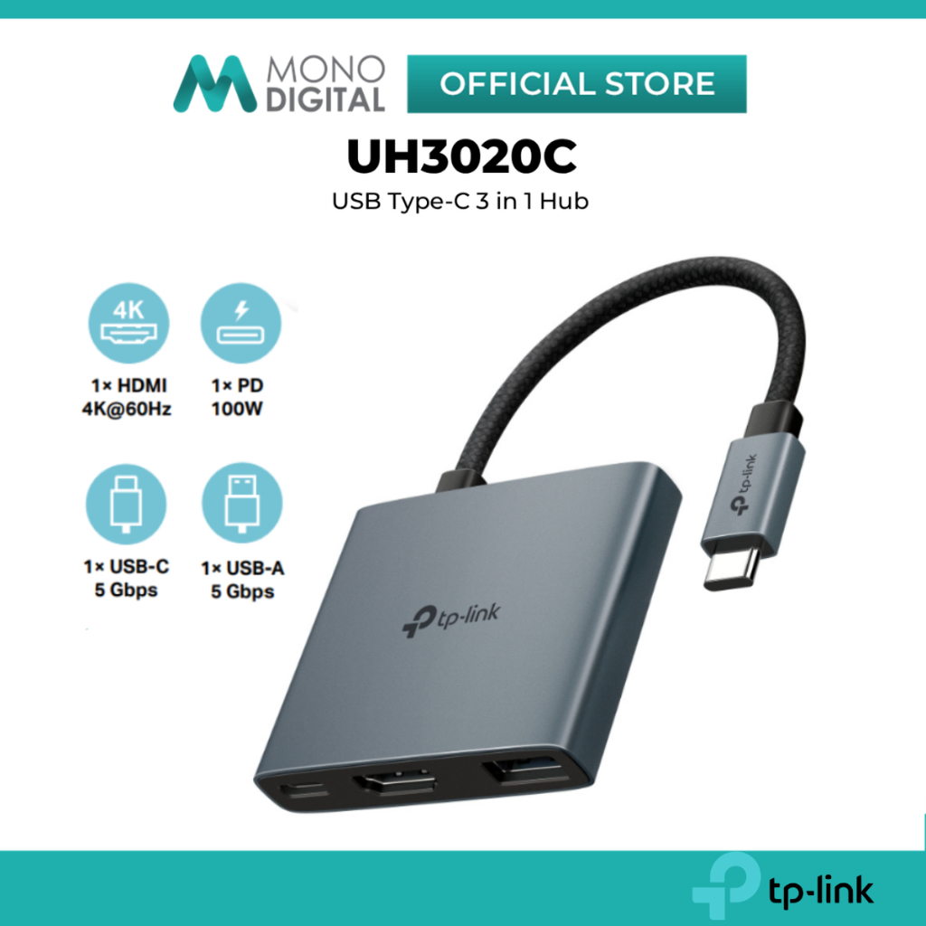 TP-LINK UH6120C 6-PORT HUB / UH7020C 7IN1 HUB / UH9120C 9-PORT HUB / UH3020C 3IN1 HUB / UH5020C 5IN1