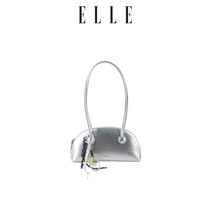 ELLE Khloe Shoulder Bag สี 3 สี (ดํา, Maroon & Silver)
