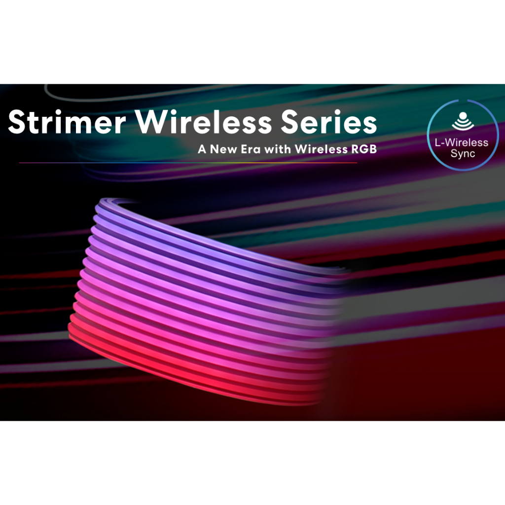 LIAN LI Strimer ไร้สายแอดเดรส RGB สายไฟ / Mobo 24PIN / GPU 2x8PIN / GPU 3x8PIN / GPU 16-12PIN
