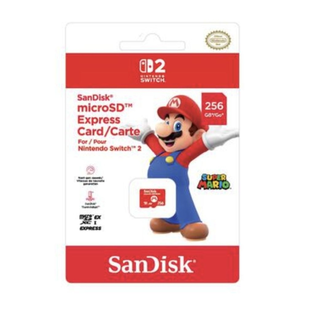 SANDISK MICRO SD EXPRESS สําหรับ SWITCH2