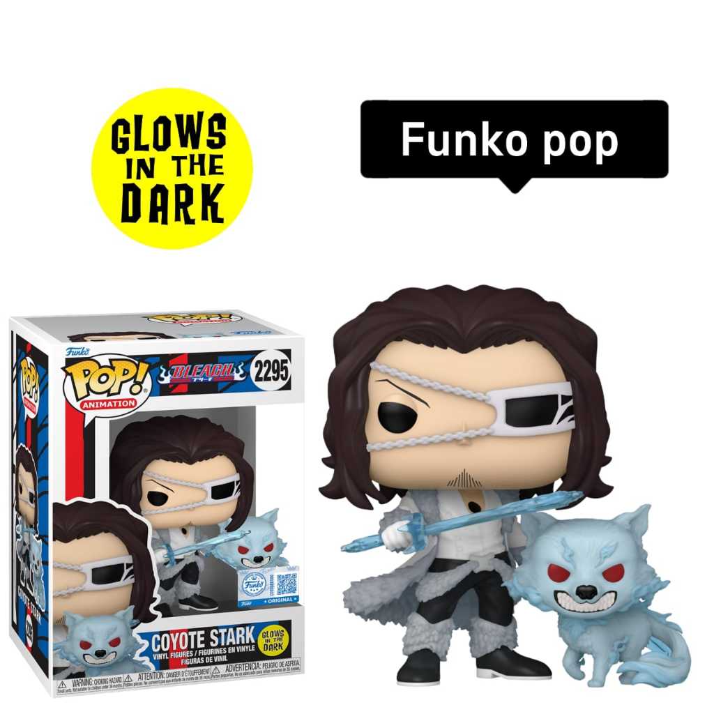 FUNKO ฟังโก้ป๊อป! Animation Bleach 2295 Coyote Stark (เรืองแสงในที่มืด) รูปที่สะสม