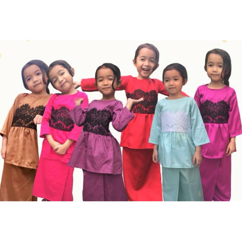 Baju Raya Peplum Kids - Iris