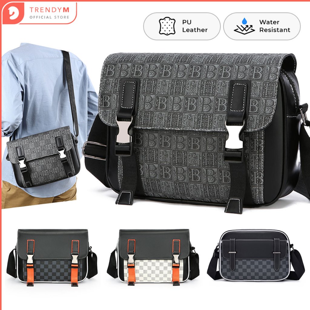TRENDYM Sling Bag Man Crossbody Bag Mens Crossbody Bag Mens Shoulder Bag Sling Bag
