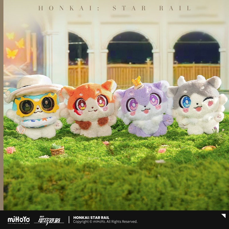 Honkai: Star Rail The Awooo Firm - Chimera Plush Painon Mydei พวงกุญแจตุ๊กตาของเล่น Amphorus : Star 