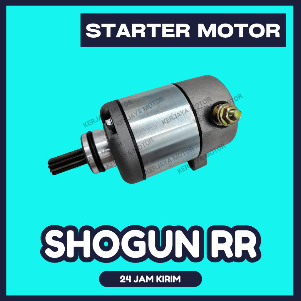 SHOGUN RR มอเตอร์สตาร์ท ASSY BIASA - SHOGUN 125 RR SHOGUN125RR STARTOR STATOR STARTING MOTO STATER