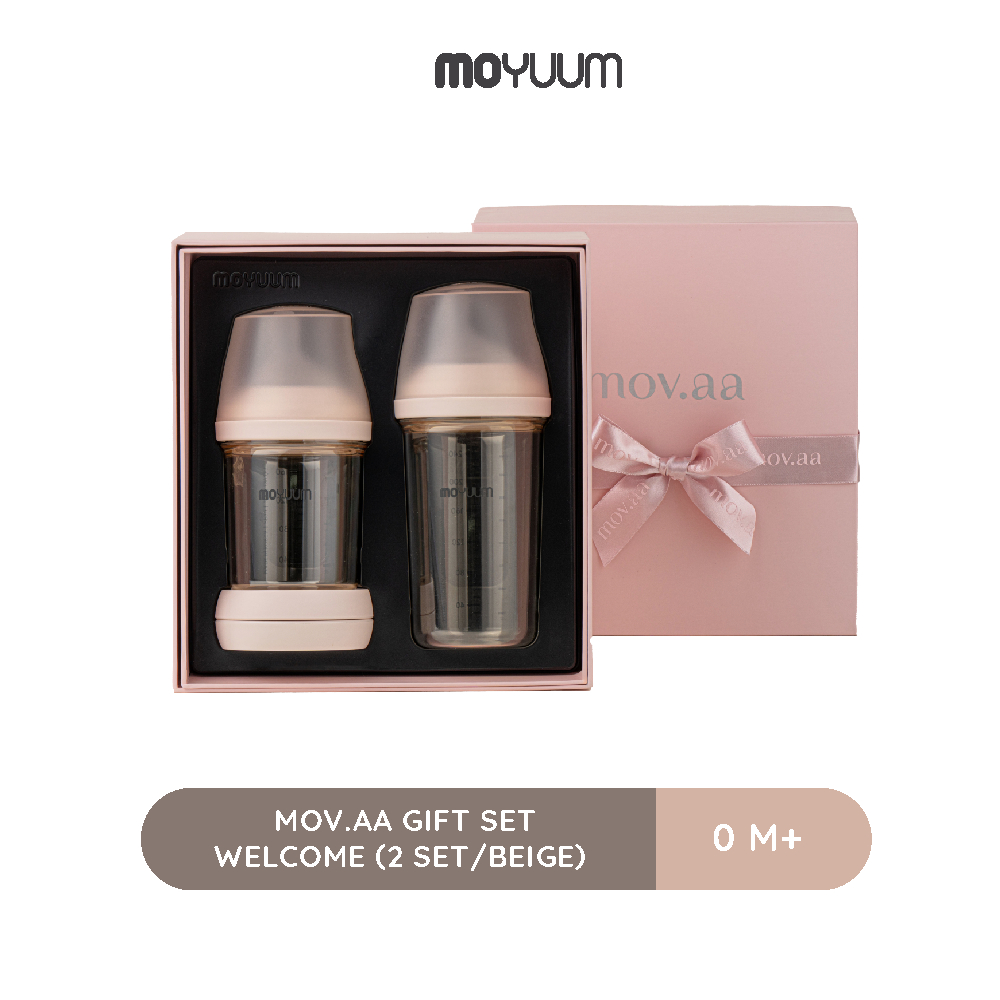 Moyuum Set Welcome - (2 SET/สีเบจ)