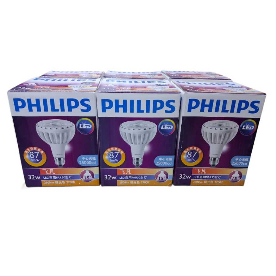 Philips MasterLED PAR30L 32W หลอดไฟ, 2700K Warm white SO E27, 87lm/w, 2800lm