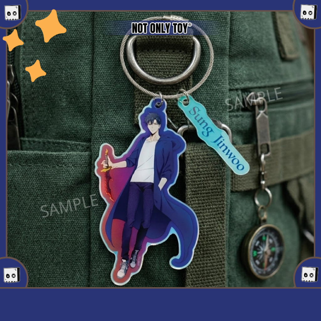 SOLO LEVELING ACRYLIC KEYCHAIN - SUNG JINWOO