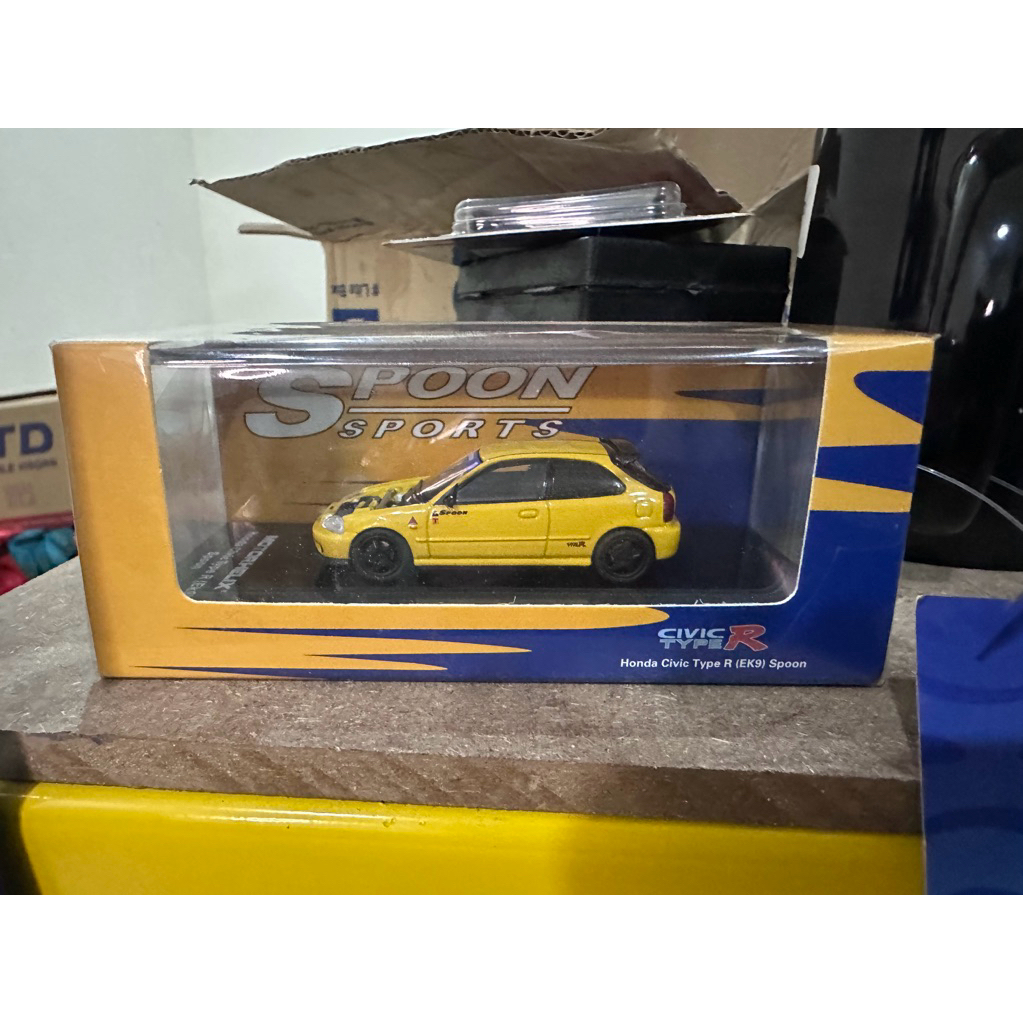 HONDA CIVIC EK9 SPOON มอเตอร์สีเหลือง HELIX