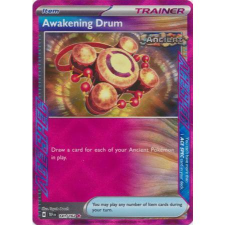 Pokemon TCG Awakening Drum 141/162 ACE SPEC (ภาษาอังกฤษ)