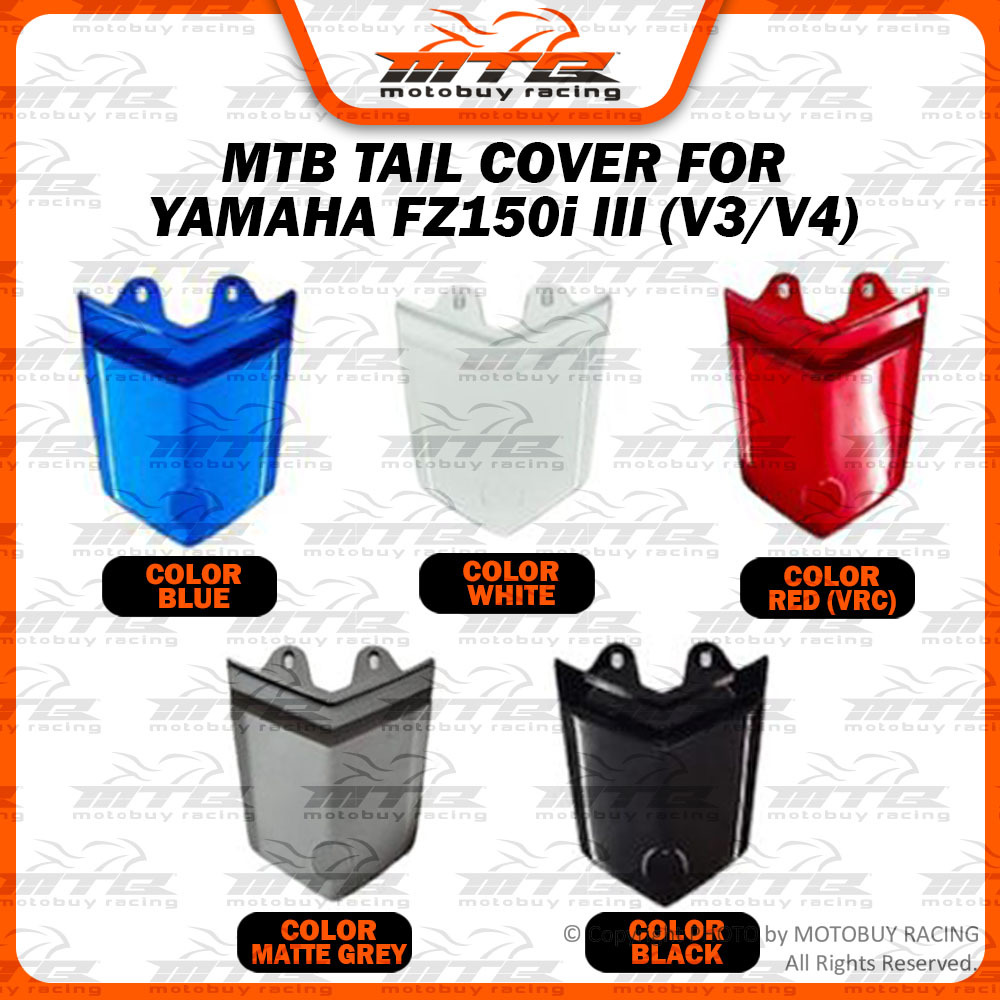 ฝาครอบท้าย MTB สําหรับ YAMAHA FZ150 Fi III V3 V4 FZ150I V3 V4 EKOR BELAKANG ฝาครอบด้านหลัง