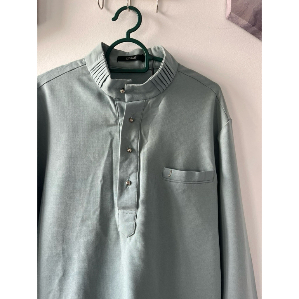 ก่อนรัก BAJU MELAYU BIRU JOVIAN MANDAGIE SIZE S