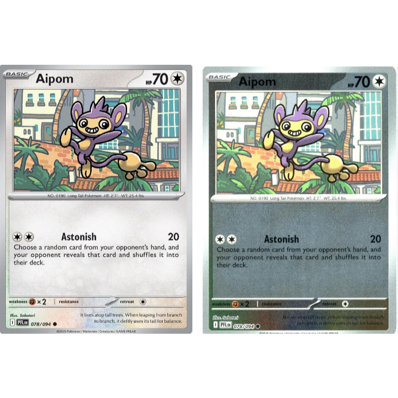 Phantasmal Flame Aipom NA&RH 078/094