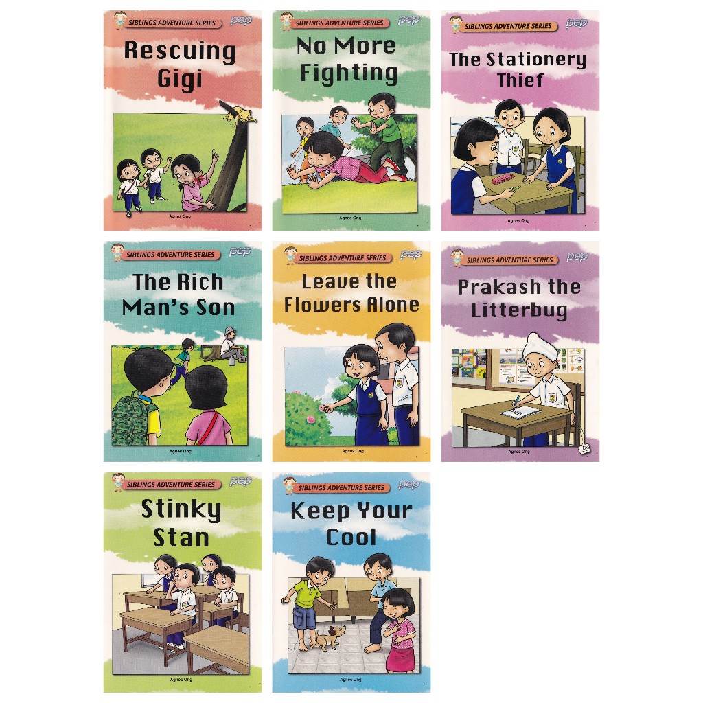 SIBLINGS ADVENTURE SERIES SET ( 8 IN 1)