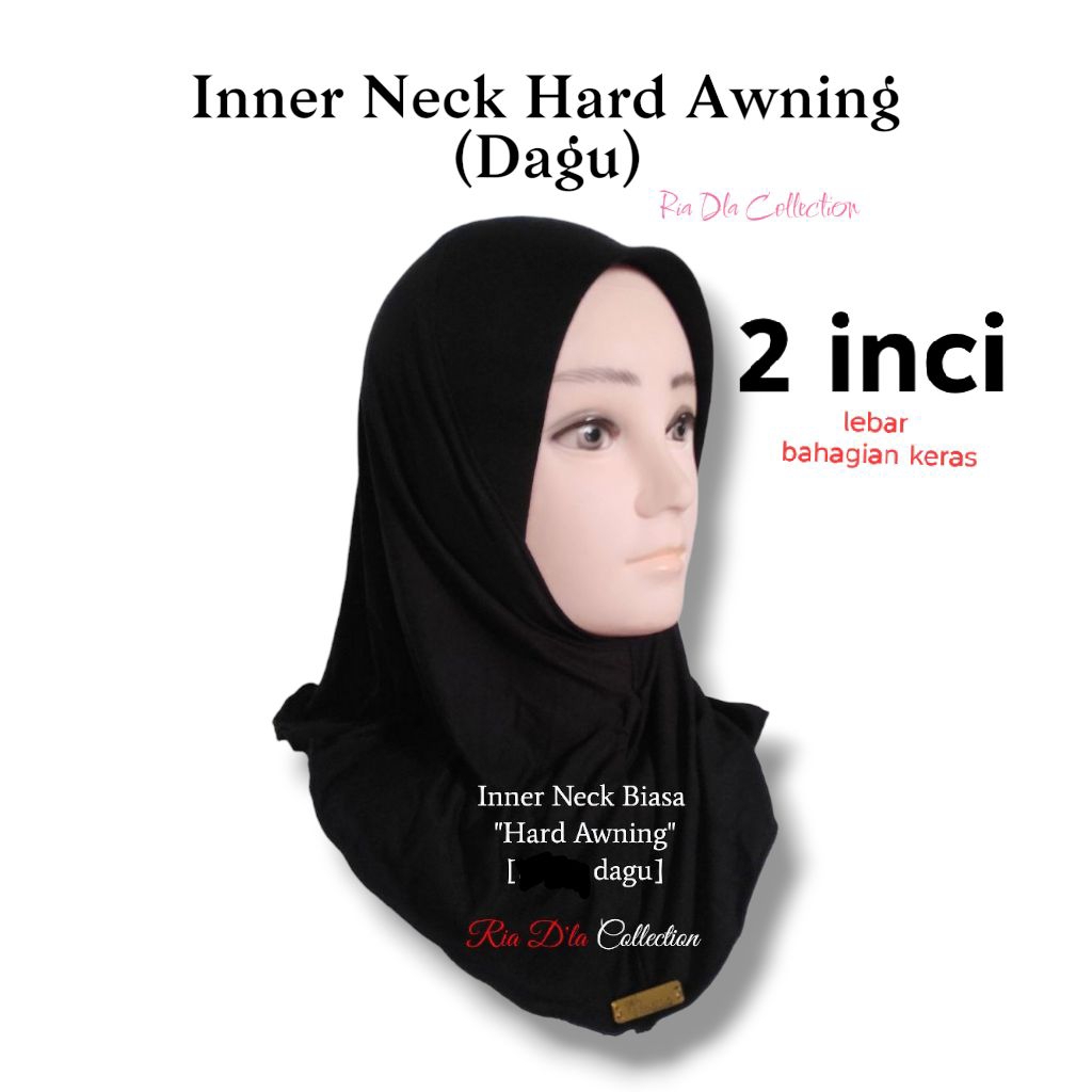 กันสาดแข็งคอด้านใน(DAGU) 2 INCI lebar bahagian keras, ria dla collection