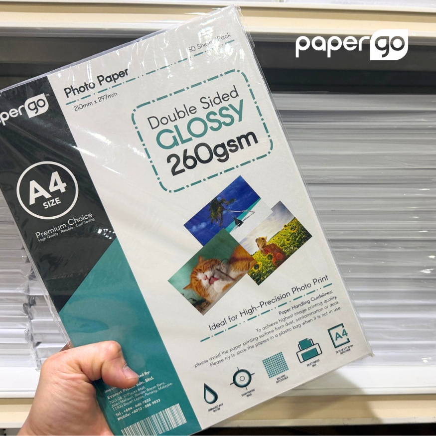 คุณภาพสูง A4 Inkjet Photo Paper Kerta Foto Untuk Printer Inkjet 115gsm-300gsm