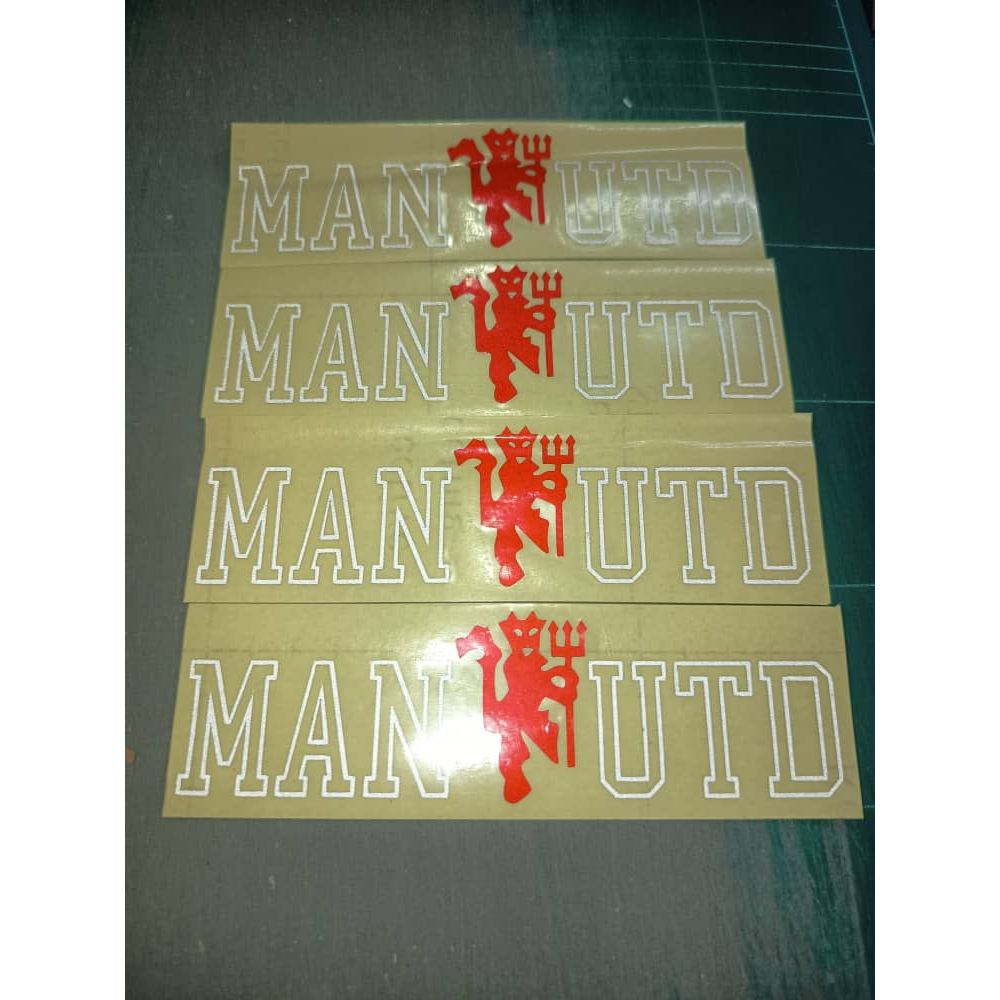 สติ๊กเกอร์ตัด MAN U.....
