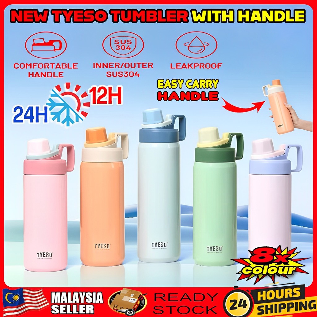tyeso TS-01009 แก้วน้ำสแตนเลสหุ้มฉนวนสุญญากาศ