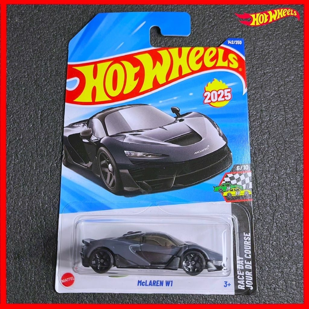 Hot Wheels Mclaren W1 Black 2026 Second Casting คอลเลกชันใหม่ Hotwheels Hypercar Mclaren P1 GTR Mcla