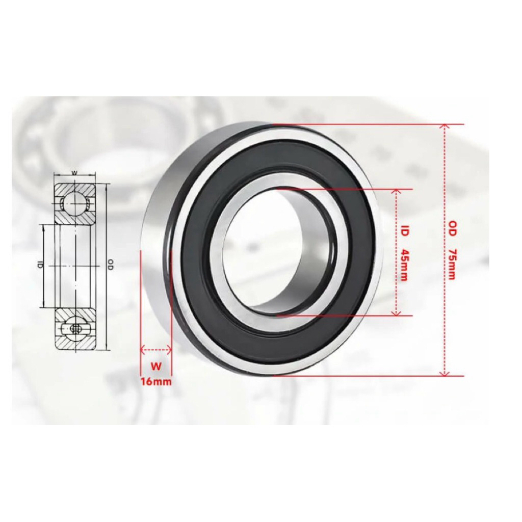 NMB BEARING สําหรับรอกตกปลา
