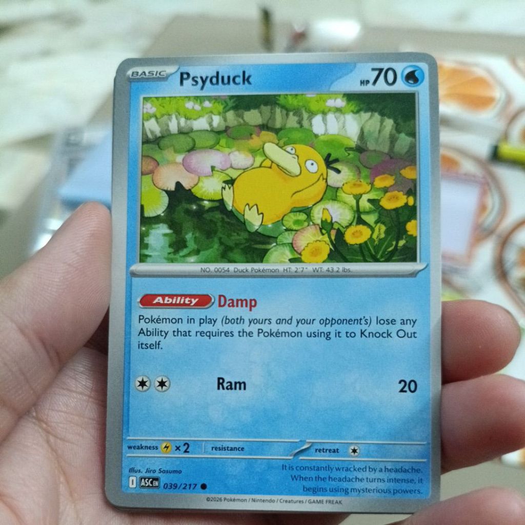 โปเกมอน TCG Psyduck Ascended Heros