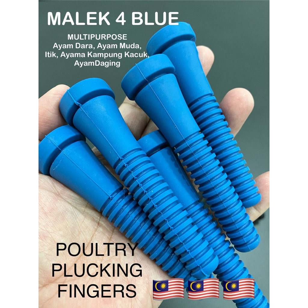 Malek 54 Blue 50 ชิ้นอเนกประสงค์ Getah Ayam Getah Mesin Ayam