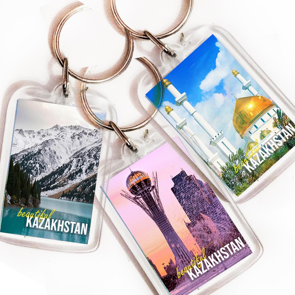 พวงกุญแจ Kazakhstan Astana ของที่ระลึก