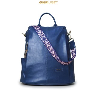 GUGU - JELLY [tali shoulder bahu BERCORAK ] bagpack begpack women backpack travel bag anti theft backpack nipis ringan